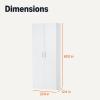 imageAmazon Basics Storage Cabinet for Kitchen Pantry BlackWhite
