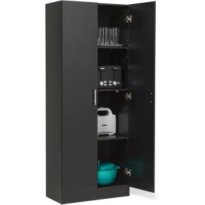 imageAmazon Basics Storage Cabinet for Kitchen Pantry BlackBlack