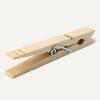 imageAmazon Basics Wood Clothespins with Spring Pack of 100