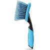 imageAmazon Basics Wheel Brush for Car Detailing Safe for Cars Trucks RVs Ergonomic Handle Blue
