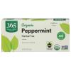 image365 by Whole Foods Market Organic Peppermint Tea 40 Bags 19 Ounce pack of 12Peppermint