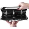 imageAmazon Basics 23 Hole Punch SemiAdjustable 30 Sheet Capacity Black23 hole