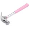 imageAmazon Basics 8Ounce Hammer Pink ampamp Tape Measure  16 Feet Pink