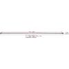 imageAmazon Basics Adjustable Curtain Rods for Windows Round Finials 1Inch Rod 72quot to 144quot Dark Bronze Pack of 1Nickel