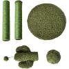 imageAmazon Basics Cat Scratcher  Indoor Cactus Single Cat ampamp Kittens Scratching Post with MultiLevel Large  307 779cm H GreenLarge  27 H