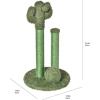 imageAmazon Basics Cat Scratcher  Indoor Cactus Single Cat ampamp Kittens Scratching Post with MultiLevel Large  307 779cm H GreenSmall  224 H
