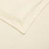 imageAmazon Basics Lightweight Microfiber 3Piece Duvet Cover Set Beige Solid KingBeige