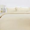 imageAmazon Basics Lightweight Microfiber 3Piece Duvet Cover Set Beige Solid KingBeige