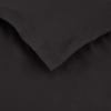 imageAmazon Basics Lightweight Microfiber 3Piece Duvet Cover Set Beige Solid KingBlack