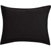 imageAmazon Basics Lightweight Microfiber 3Piece Duvet Cover Set Beige Solid KingBlack