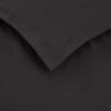 imageAmazon Basics Lightweight Microfiber 3Piece Duvet Cover Set Beige Solid KingBlack
