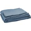 imageAmazon Basics Lightweight Microfiber Comforter Sets 7 Pieces Navy Geometrics FullQueenGray Leaf