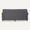 imageAmazon Basics Quilt Reversible Sofa Slipcover Three seat Sofa Large GrayLight GrayDark Grey