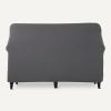 imageAmazon Basics Quilt Reversible Sofa Slipcover Three seat Sofa Large GrayLight GrayDark Grey