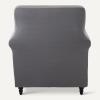 imageAmazon Basics Quilt Reversible Sofa Slipcover Three seat Sofa Large GrayLight GrayDark Grey