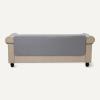imageAmazon Basics Quilt Reversible Sofa Slipcover Three seat Sofa Large GrayLight GrayGrayLight Gray Reversible