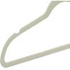 imageAmazon Basics Slim Velvet NonSlip Sturdy Suit Clothes Hangers Pack of 30 BlackRose GoldIvorySilver