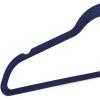 imageAmazon Basics Slim Velvet NonSlip Sturdy Suit Clothes Hangers Pack of 30 BlackRose GoldNavy BlueRose Gold
