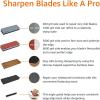 imageAmazon Basics Whetstone Knife Sharpening Wet Stone Dual Sided 4001000 and 30008000 Grit Stones Flattening Stone and NonSlip Bamboo Base 3 Count Pack of 1 Black ampamp Grey3piece set