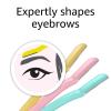 imageAmazon Basics Womens Multipurpose Exfoliating Dermaplaning Tool Eyebrow Razor and Facial Razor Includes Blade Cover Multicolor 3 CountMulticolor