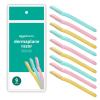 imageAmazon Basics Womens Multipurpose Exfoliating Dermaplaning Tool Eyebrow Razor and Facial Razor Includes Blade Cover Multicolor 3 CountMulticolor