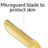 imageAmazon Basics Womens Multipurpose Exfoliating Dermaplaning Tool Eyebrow Razor and Facial Razor Includes Blade Cover Multicolor 3 CountMulticolor