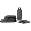 imageAmazon Essentials Ultralight Compression Packing Cubes Packing Organizer Grey check 6 pack GreyGrey check
