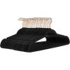 imageAmazon Basics Slim Velvet NonSlip Sturdy Suit Clothes Hangers Pack of 30 BlackRose GoldBlackRose Gold