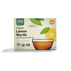 image365 by Whole Foods Market Organic Peppermint Tea 40 Bags 19 Ounce pack of 12Lemon