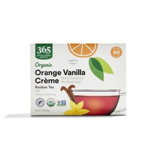 image365 by Whole Foods Market Organic Peppermint Tea 40 Bags 19 Ounce pack of 12Orange Vanilla Crme