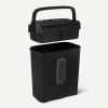 imageAmazon Basics 6Sheet CrossCut Paper Shredder and Credit Card Shredder 37 Gallon Black