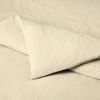 imageAmazon Basics Brushed Microfiber Comforter Set Extra Soft with Natural Texture 3Piece King BeigeBeige