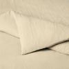 imageAmazon Basics Brushed Microfiber Comforter Set Extra Soft with Natural Texture 3Piece King BeigeBeige