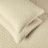imageAmazon Basics Brushed Microfiber Comforter Set Extra Soft with Natural Texture 3Piece King BeigeBeige