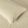 imageAmazon Basics Brushed Microfiber Comforter Set Extra Soft with Natural Texture 3Piece King BeigeBeige