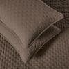 imageAmazon Basics Brushed Microfiber Comforter Set Extra Soft with Natural Texture 3Piece King BeigeBrown