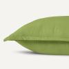 imageAmazon Basics Brushed Microfiber Comforter Set Extra Soft with Natural Texture 3Piece King BeigeGreen