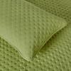imageAmazon Basics Brushed Microfiber Comforter Set Extra Soft with Natural Texture 3Piece King BeigeGreen
