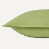 imageAmazon Basics Brushed Microfiber Comforter Set Extra Soft with Natural Texture 3Piece King BeigeGreen