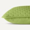 imageAmazon Basics Brushed Microfiber Comforter Set Extra Soft with Natural Texture 3Piece King BeigeGreen