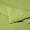 imageAmazon Basics Brushed Microfiber Comforter Set Extra Soft with Natural Texture 3Piece King BeigeGreen