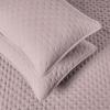 imageAmazon Basics Brushed Microfiber Comforter Set Extra Soft with Natural Texture 3Piece King BeigePurple