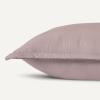 imageAmazon Basics Brushed Microfiber Comforter Set Extra Soft with Natural Texture 3Piece King BeigePurple