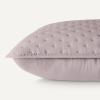 imageAmazon Basics Brushed Microfiber Comforter Set Extra Soft with Natural Texture 3Piece King BeigePurple