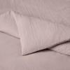 imageAmazon Basics Brushed Microfiber Comforter Set Extra Soft with Natural Texture 3Piece King BeigePurple