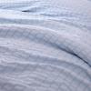 imageAmazon Basics Jacquard Geometric Microfiber 3Piece Duvet Cover Set Includes 1 Duvet Cover and 2 Pillow Shams Queen Blue StripedBlue Striped