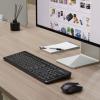 imageAmazon Basics 24GHz Wireless Keyboard and Mouse Combo Quiet and Compact US Layout Unifying USB Receiver Black