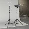 imageAmazon Basics Aluminum Light Photography Tripod Stand with Case  28  67 feet Black2Pack