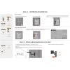 imageAmazon Basics Full Motion Articulating TV Monitor Wall Mount for 26quot to 55quot TVs and Flat Panels up to 80 Lbs Black12 to 40