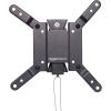 imageAmazon Basics Full Motion Articulating TV Monitor Wall Mount for 26quot to 55quot TVs and Flat Panels up to 80 Lbs Black12 to 40